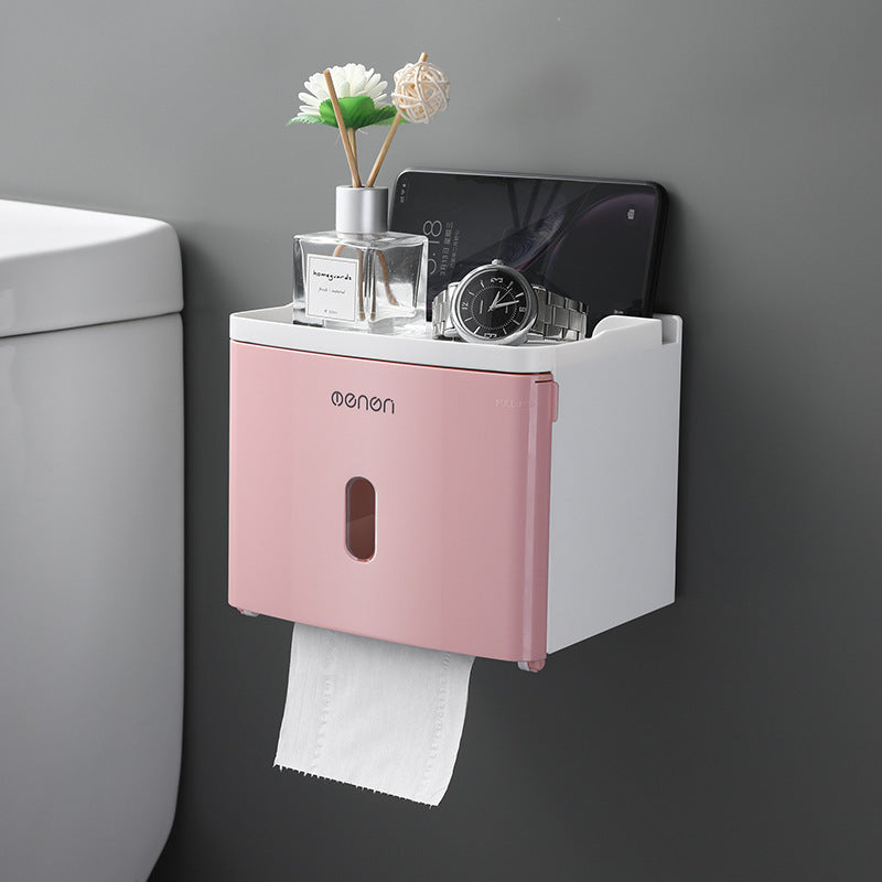 EasyMount™ Toilet Paper Holder & Organizer