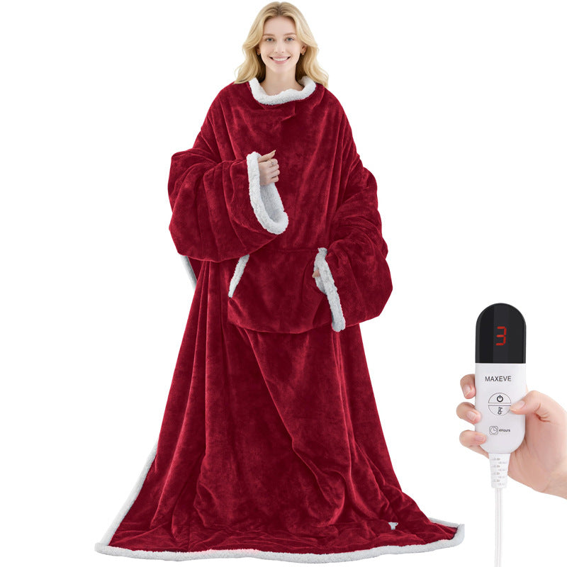 ♨️ Cozylong™ Uppvärmd Bärbar Filt