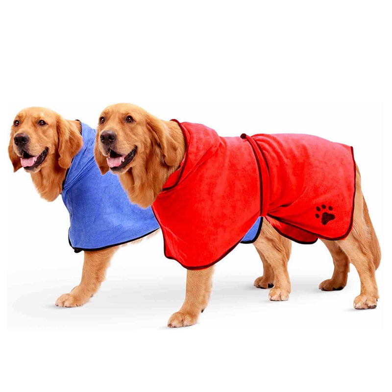 Quick-Dry Comfort™ Pet Bathrobe