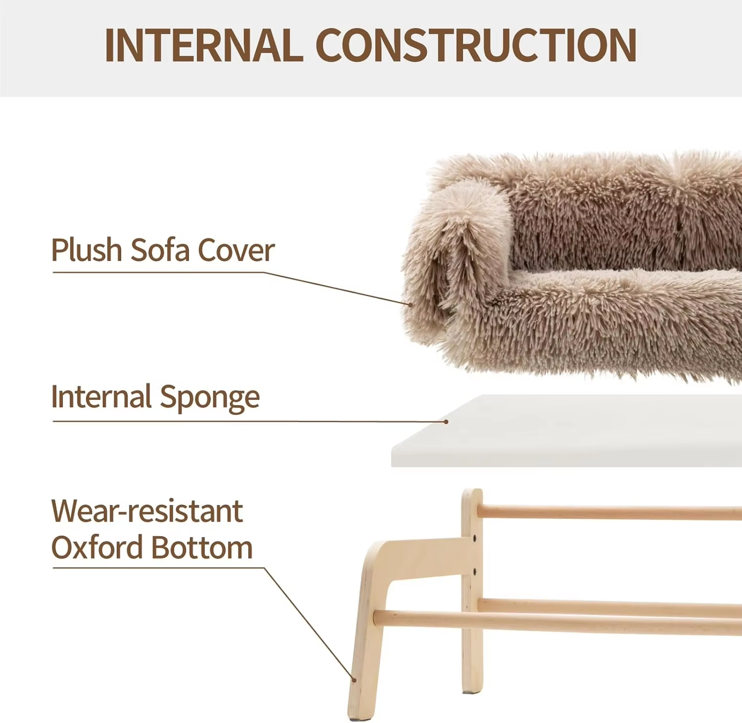 Luxury Elevated Cat Bed