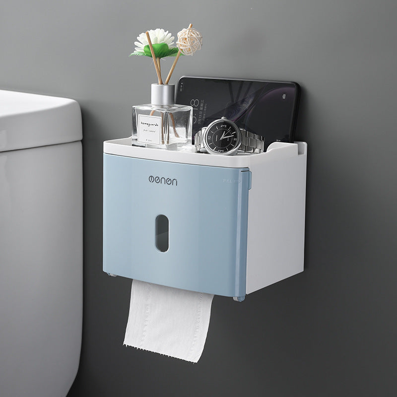 EasyMount™ Toilet Paper Holder & Organizer