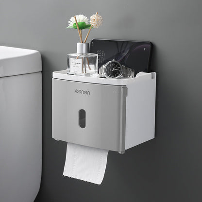 EasyMount™ Toilet Paper Holder & Organizer