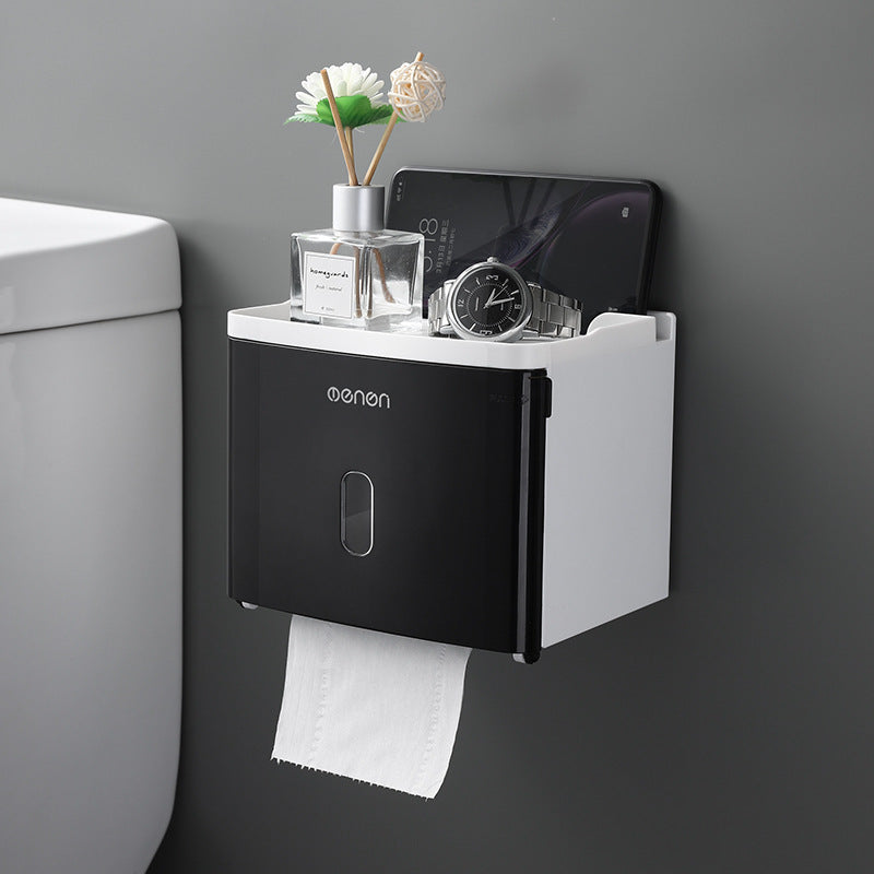 EasyMount™ Toilet Paper Holder & Organizer
