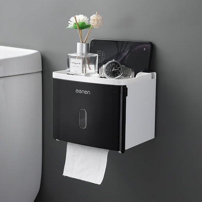 EasyMount™ Toilet Paper Holder & Organizer