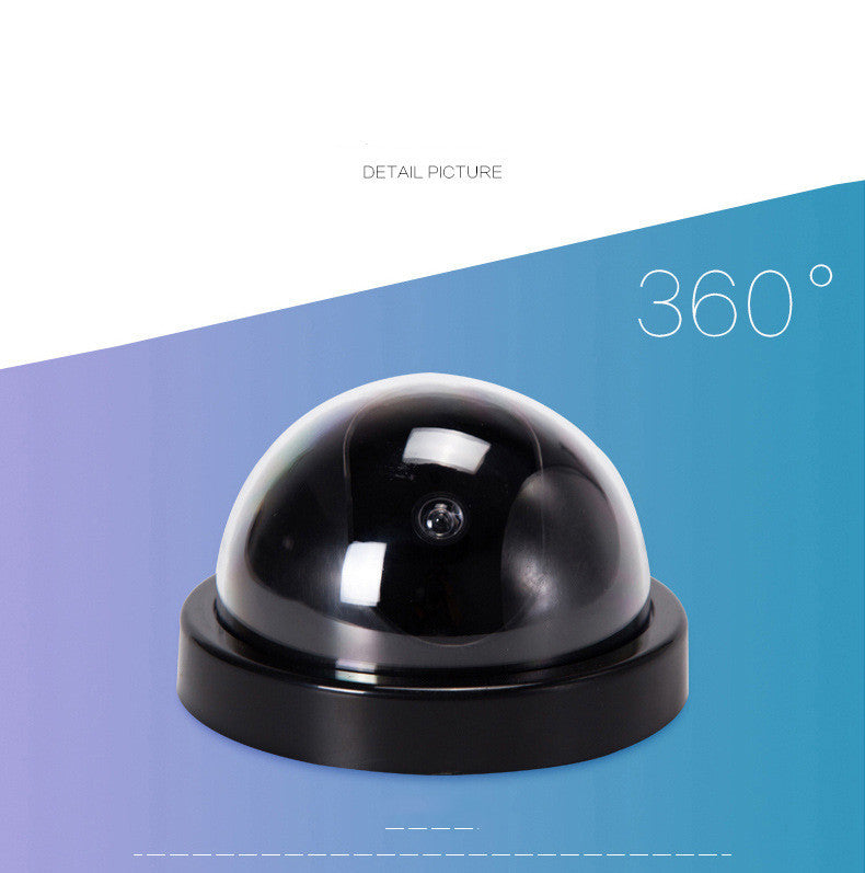 Fejkkamera Dome – Realistisk Avskräckare för Ökad Trygghet, Helt Utan Krångel!