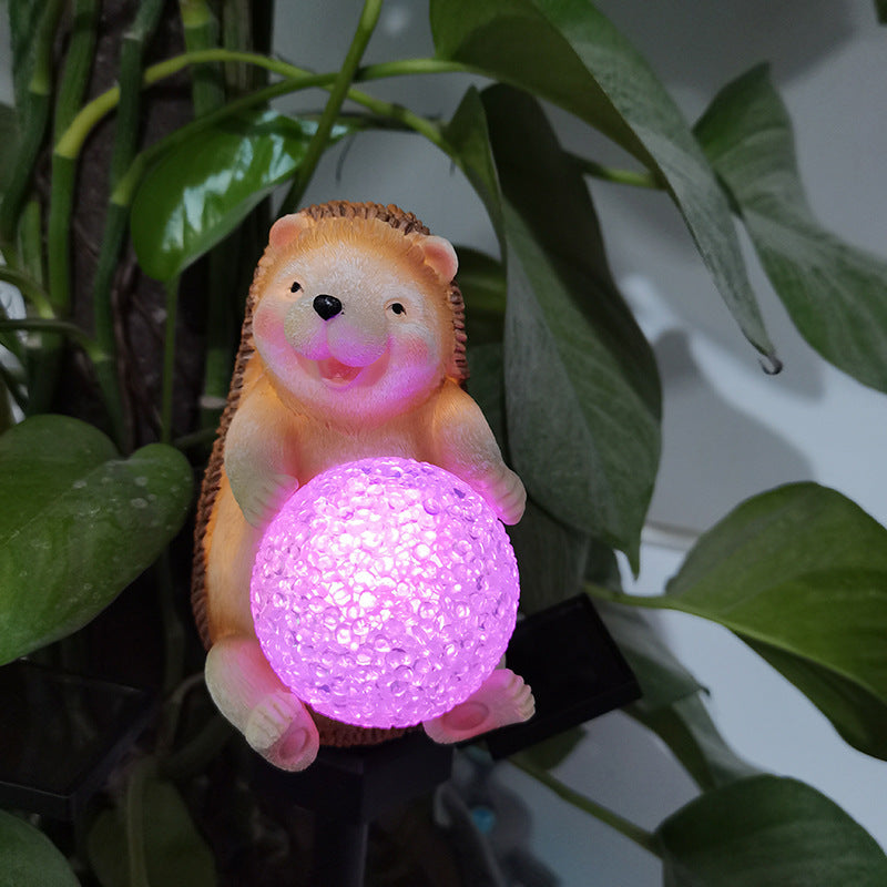 Igelkott-  Solcellsdriven Garden GlowTM