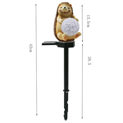 Igelkott-  Solcellsdriven Garden GlowTM