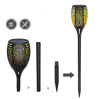 SolarFlame™ LED Flickering Torch Lights