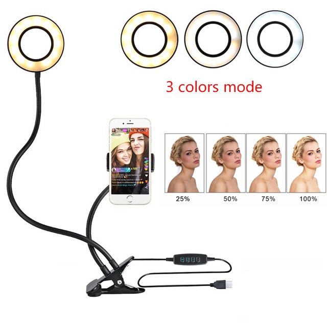 GlowPro™ Adjustable Selfie Ring Light