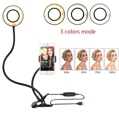 GlowPro™ Adjustable Selfie Ring Light