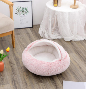 CuddleCave™ 2-in-1 Deluxe Pet Bed