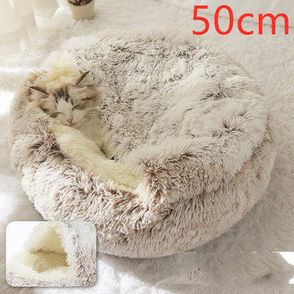 CuddleCave™ 2-in-1 Deluxe Pet Bed