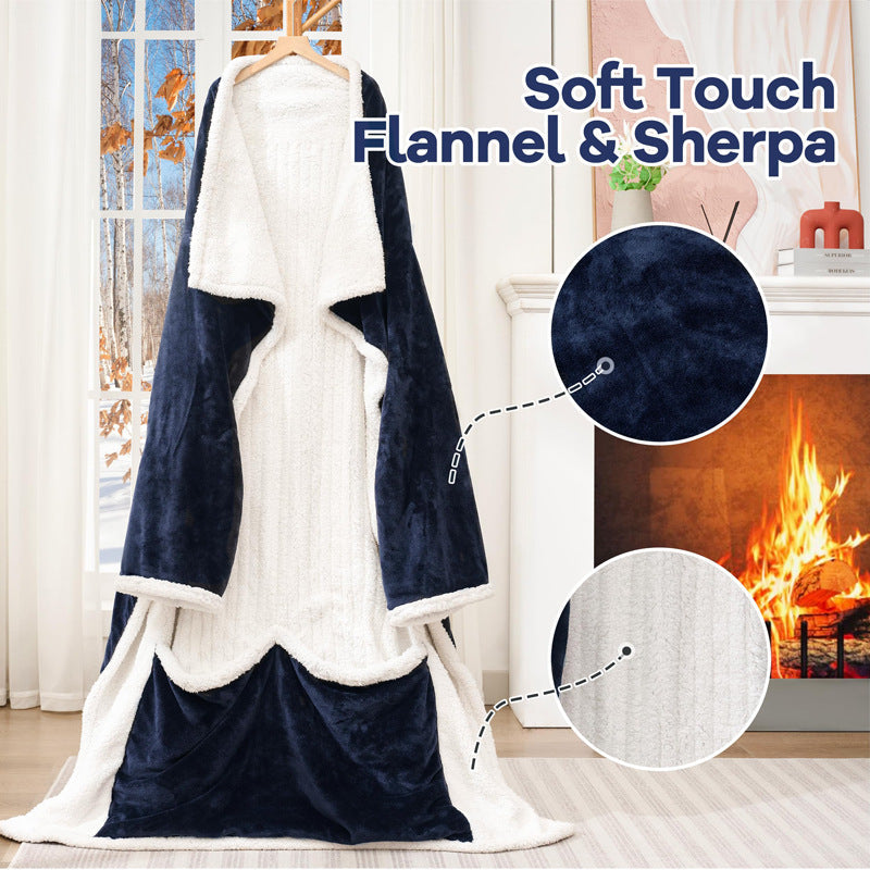 ♨️ Cozylong™ Uppvärmd Bärbar Filt