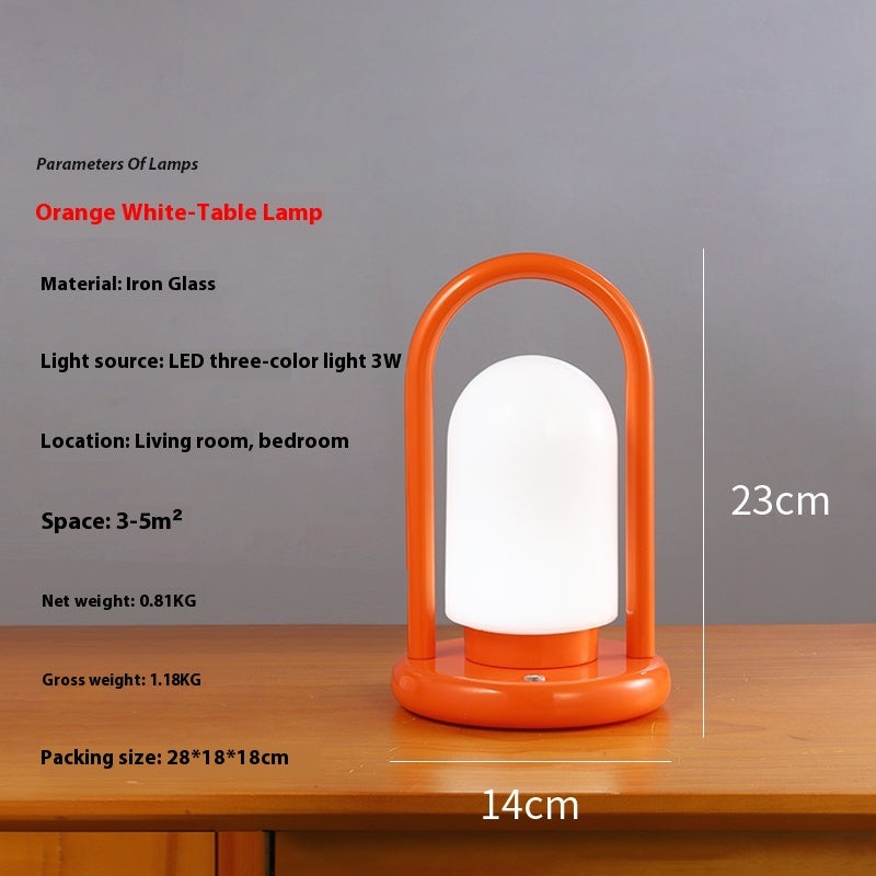 RetroGlow™ Portable Touch Dimmable Lamp
