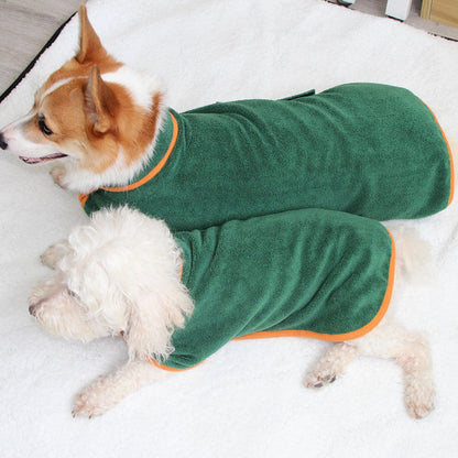 Quick-Dry Comfort™ Pet Bathrobe