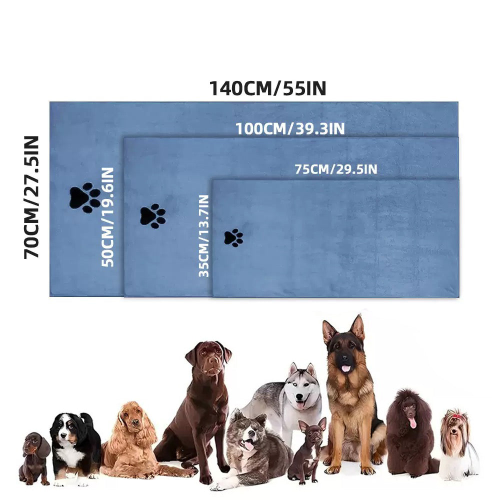 Ultra-Absorbent Pet Drying Towel