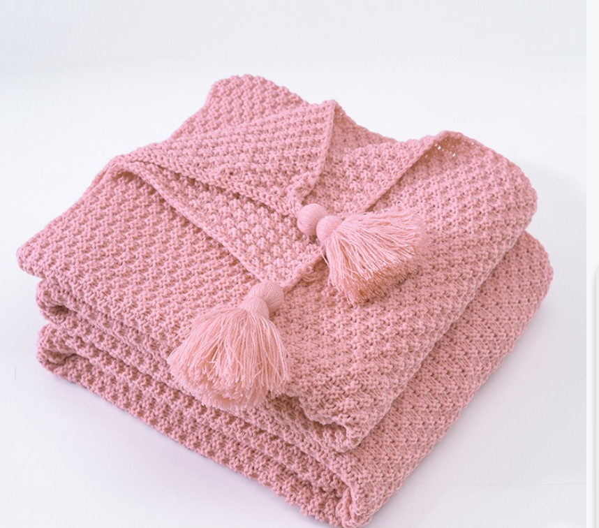 Nordic Cozy Knit Throw Blanket