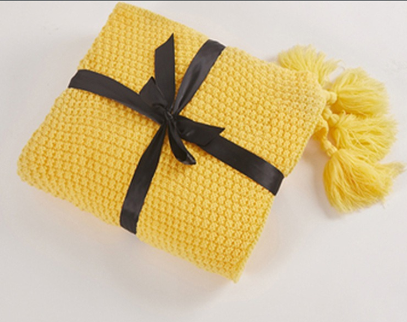 Nordic Cozy Knit Throw Blanket