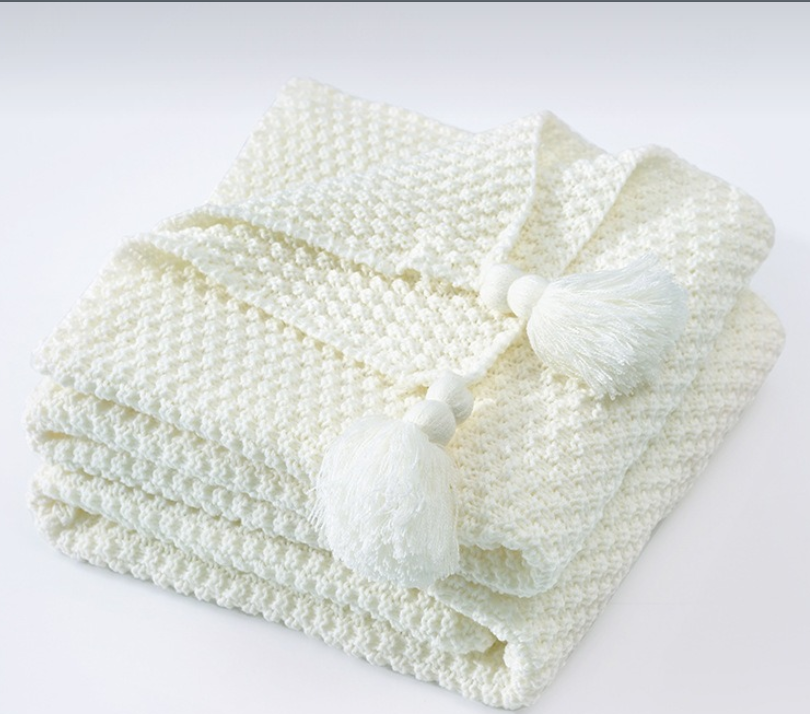 Nordic Cozy Knit Throw Blanket