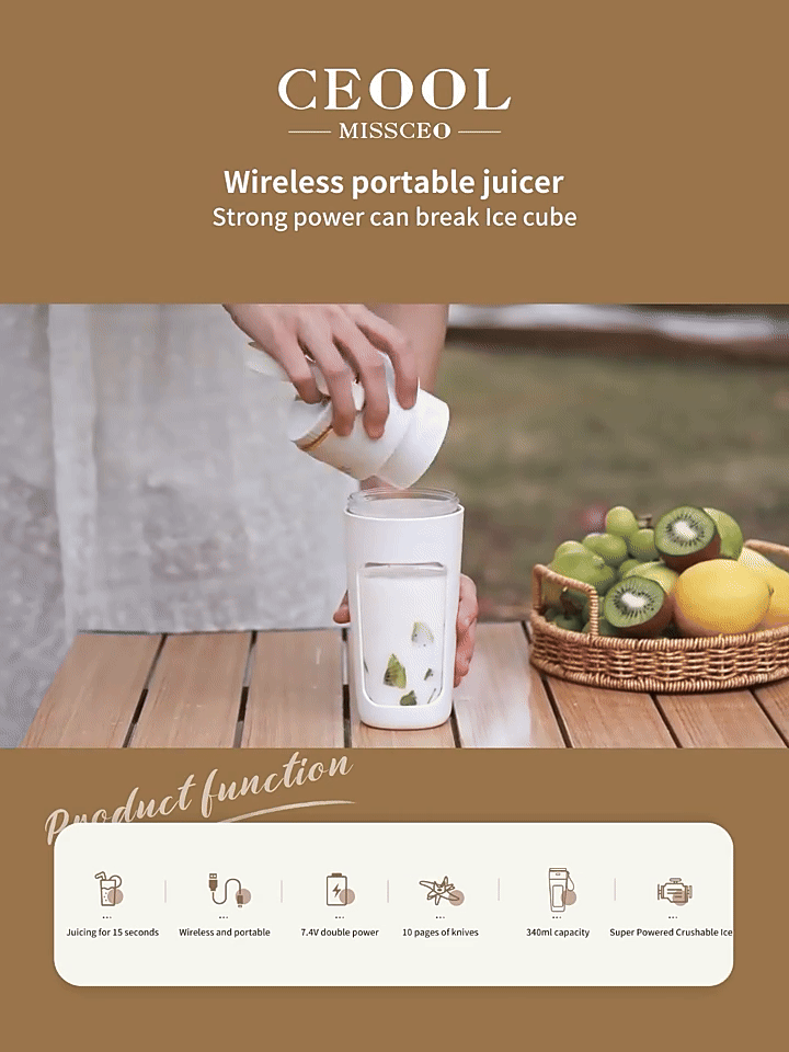 CEOOL Portable Smoothieblender