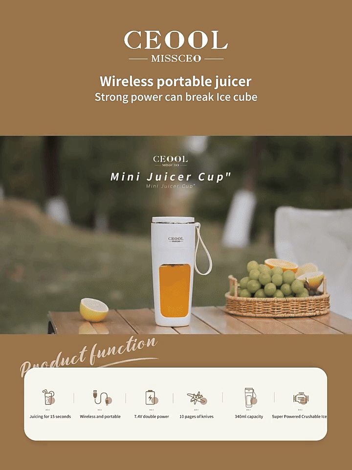 CEOOL Portable Smoothieblender