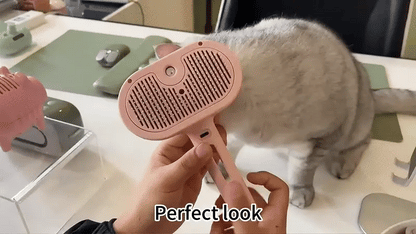 FluffyFriend™ Självrengörande dimmaborste för husdjur