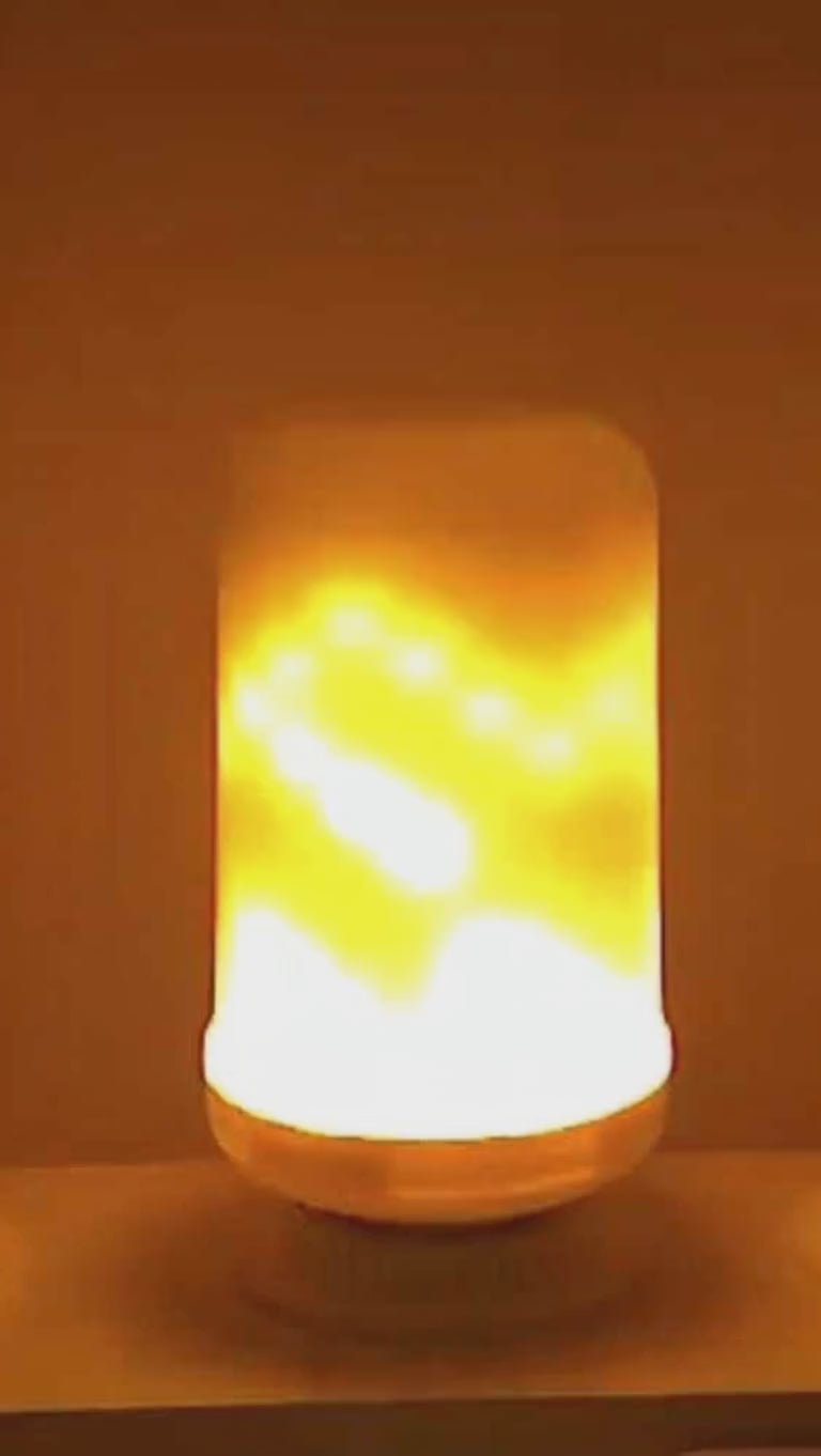 FlameGlow LED Lamp