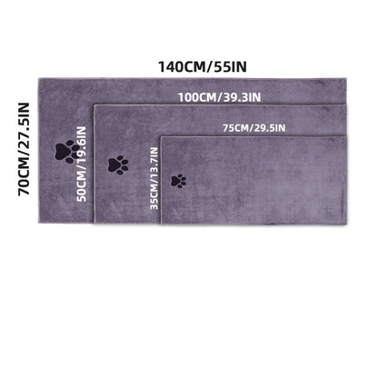 Ultra-Absorbent Pet Drying Towel