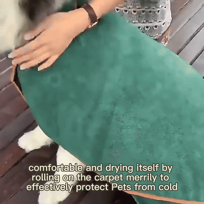 Quick-Dry Comfort™ Pet Bathrobe